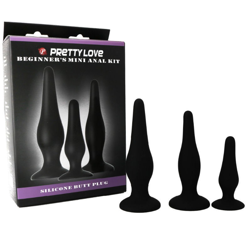 Pretty Bottom Plugs - Kit iniciación anal