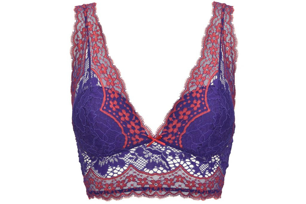 Bralette FH41 morado/rojo