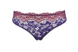 Tanga Brasileña FH35 morado/rojo