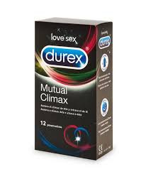 Preservativos Mutual Climax 12us  - Durex
